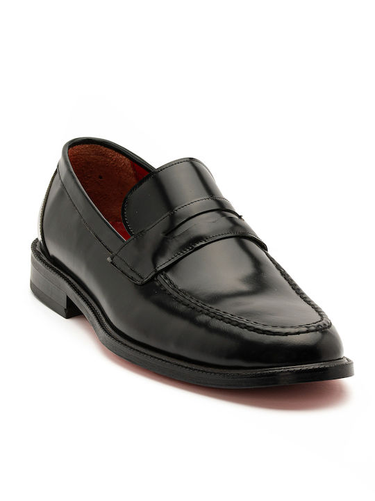 Men's Leather Moccasins Black