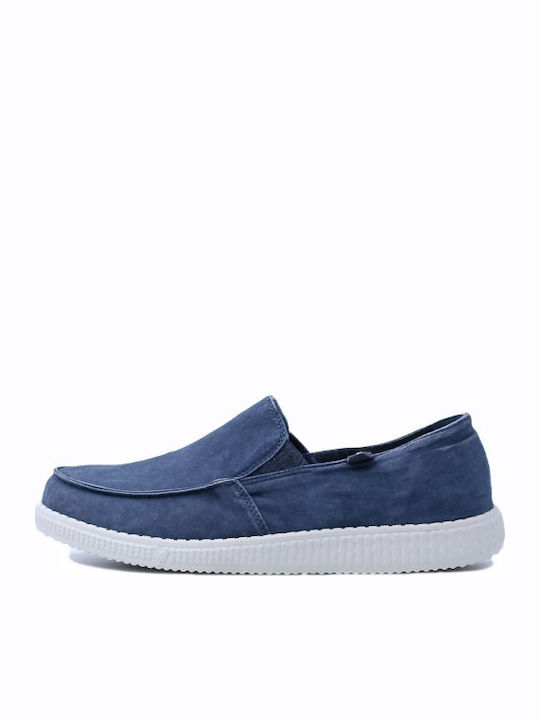 Walk In Pitas Mocasini barbati in Albastru Culori