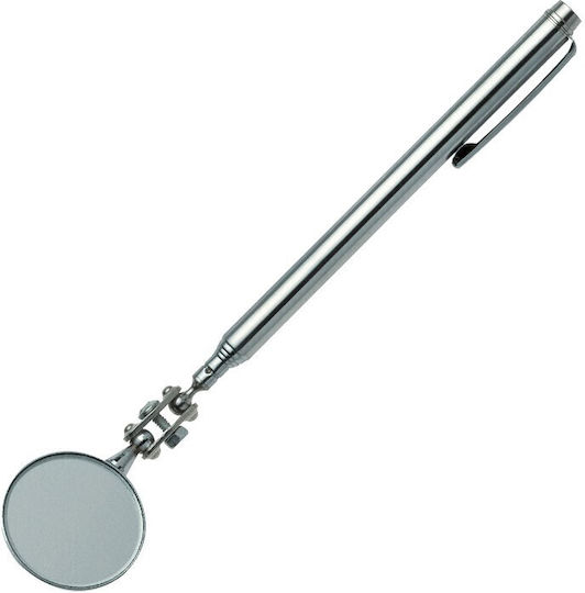 Oglindă de mână cu lentilă D:55mm și braț telescopic
