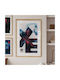 Walls Axe Dota 2 Frame Wooden natural frame 60x90cm