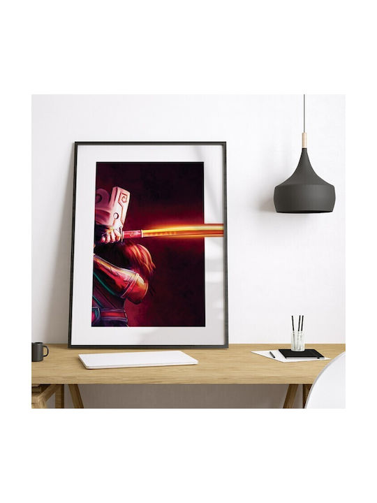 Walls Juggernaut Dota 2 Frame Wooden black frame 20x30cm