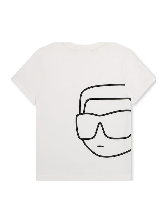 Karl Lagerfeld Παιδικό T-shirt Λευκό