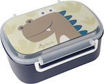 Plastic Kids' Food Container Dinosaurs