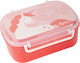 Sigikid Plastic Kids' Food Container Unicorns Pink