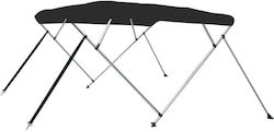 vidaXL L236xB228xH127cm Schwarz Farbe