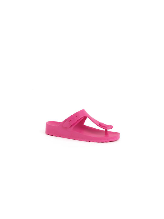 Scholl Papuci de plajă în Fuchsia Culore