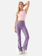 Women's Bell Bottom Sweatpants Lilac