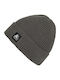 Beanie Unisex Beanie Knitted in Gray color
