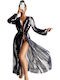 Woman's Fashion Black & White Γυναικείο Παρεό