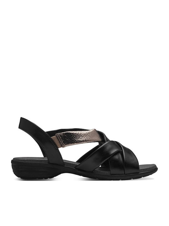Γυναικεία Σανδάλια Flatforms Μαύρα