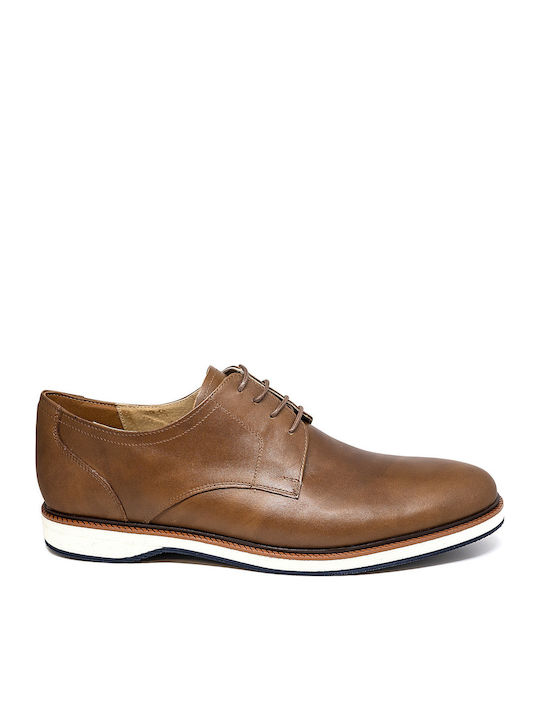 Bigshoes Leder Herren Freizeitschuhe Tabac Braun