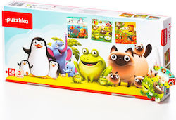 Puzzlika 3 Puzzles În 1 Animalele Mele Preferate