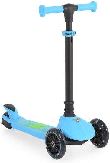 Byox Kids Scooter Foldable Lamborghini 3-Wheel for 3+ Years Blue