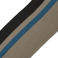 Rip Knitted Beige Blue Black 8*100cm