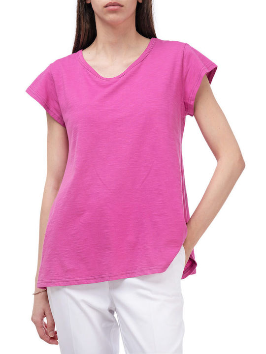 Moutaki Damen T-Shirt Magenta