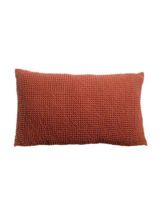 Vivaraise Sofa Cushion Maia 100% Cotton Orange ...