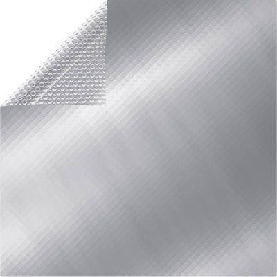 Husă pentru piscină Vidaxl argintie 488x244 cm din polietilenă argintie