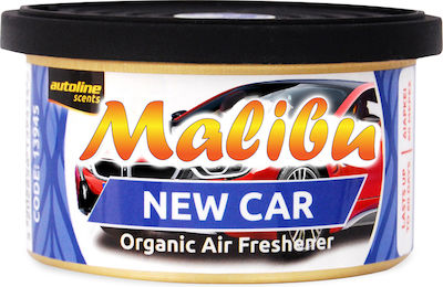 Autoline Car Air Freshener Can Console/Dashboard Μalibu New Car 42gr 9990000006908