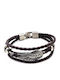 Men's Leather Bracelet 21cm
