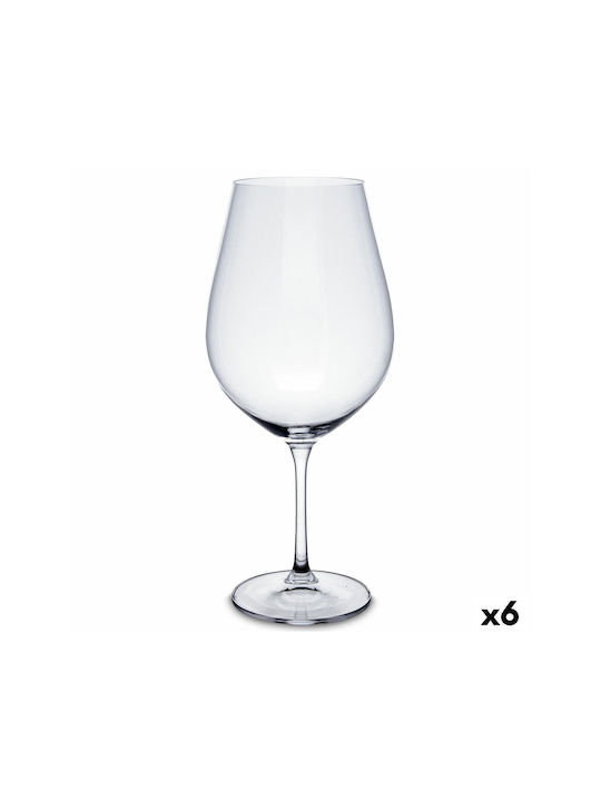 Bohemia Σετ Ποτήρια για Λευκό Κρασί από Κρύσταλλο Κολωνάτα 6τμχ