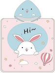 Strandponcho Hase 60x120 cm 90-00162