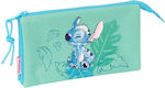 Safta Stitch Pencil Case with 3 Compartments