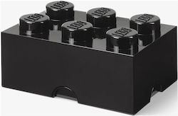 LEGO Plastic Kids' Food Container Black