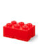 LEGO Παιδικό Κουτί Αποθήκευσης από Πλαστικό Κόκκινο 37.5x25x18cm