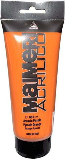 Ακρυλικο Maimeri Acril Perman Orange 75 Ml 061