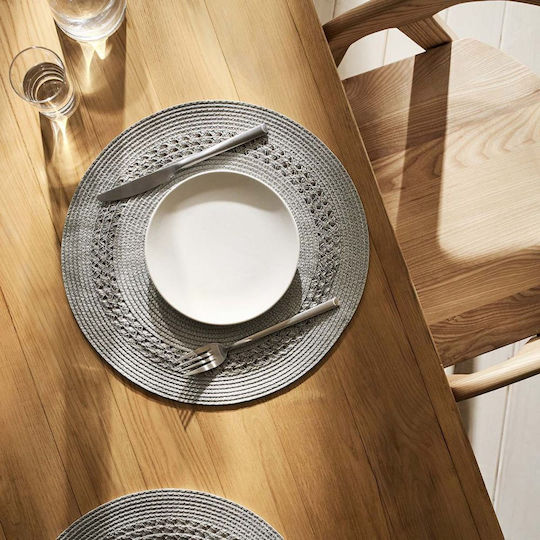 Gofis Home Platzdeckchen Stoff Gray 38x38cm 1Stück