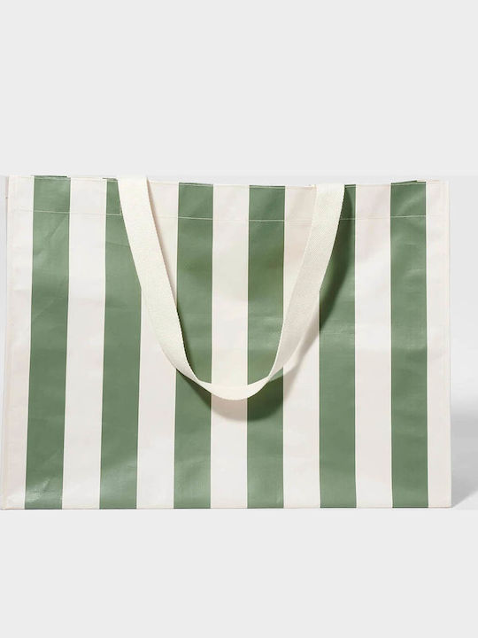Sunnylife Fabric Beach Bag Green