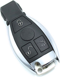 CarGuard Remote Control Shell with 3 Buttons for Mercedes Benz