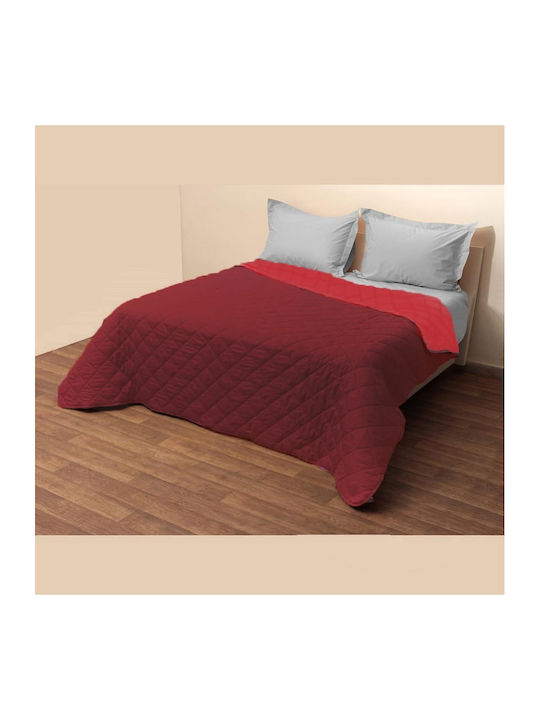 Coverlet Single Bordeaux/red 160x220cm
