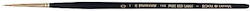 Четка Rembrandt 110 N.0 Pure Red Sable Talens
