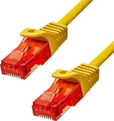 ProXtend U/UTP Kat.6 Ethernet-Netzwerkkabel 3m Gelb 1Stück