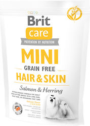 Brit Care Mini Dog Grain Free Hair & Skin 400gr