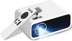 Xiaomi Wanbo Mini Pro Portable Mini Projector HD Λάμπας LED με Ενσωματωμένα Ηχεία Λευκός