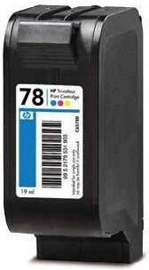 Συμβατό Μελάνι Εκτυπωτή InkJet HP 78 COLOR 1200 Σελίδων Πολλαπλό (Color) 1τμχ