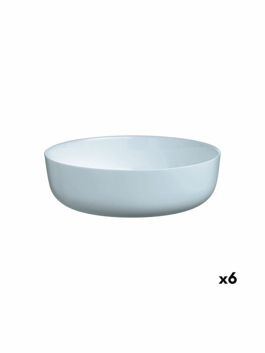 Luminarc Diwali Glass Salad Bowl Blue 22cm