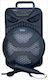 Kimiso Karaoke Speaker with Wired Microphone and Lighting Effects QS-1805 Black