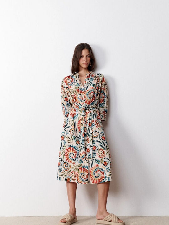 Stella Forest Summer Midi Shirt Dress Dress