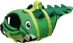 Crocodile Dog Life Jacket Green 35x40cm A71-C7574869