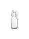 Max Home Μπουκάλι Νερού Γυάλινο με Κλιπ Διάφανο 250ml