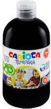 Carioca Tempera Schwarz 500ml