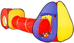 Springos with Tunnel 245x74x90cm. Multicolour