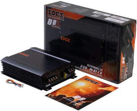 Edge Αυτός είναι ο Ενισχυτής Αυτοκινήτου 2 Kanäle