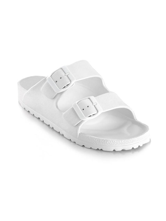 Ateneo Herren-Sandalen Weiß