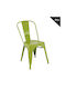 Καρέκλα Εξωτερικού Χώρου Μεταλλική Relix Lime 45x51x85εκ.