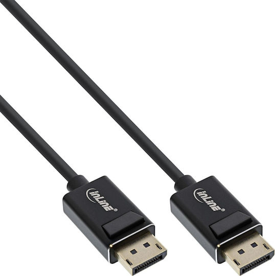 InLine Cable DisplayPort male - DisplayPort male 1m Black (15401P)