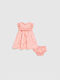 Kinderkleid Ärmellos Rosa